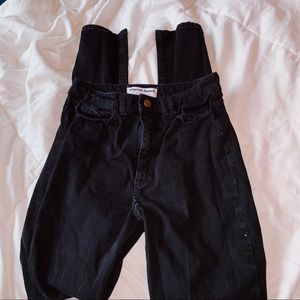 the perfect black jeans / AMERICAN APPAREL